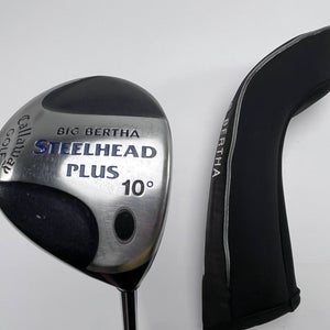 Callaway Steelhead Plus Driver 10* Regular Steel Mens RH HC