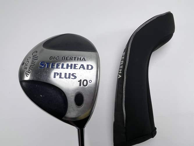 Callaway Steelhead Plus Driver 10* Regular Steel Mens RH HC