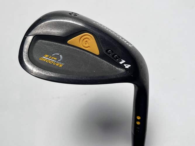Cleveland CG14 Gunmetal Lob Wedge LW 60* 12 Bounce Traction Wedge Steel Mens RH