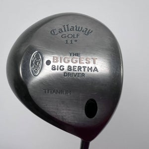 Callaway Biggest Big Bertha Driver 11* Gems Ultra Light Ladies RH