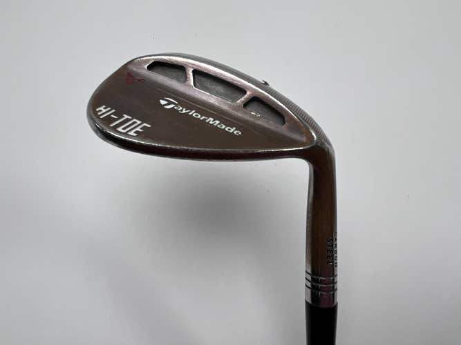 TaylorMade Milled Grind HI-TOE Lob Wedge LW 58* 10 AMT S300 Black Stiff RH
