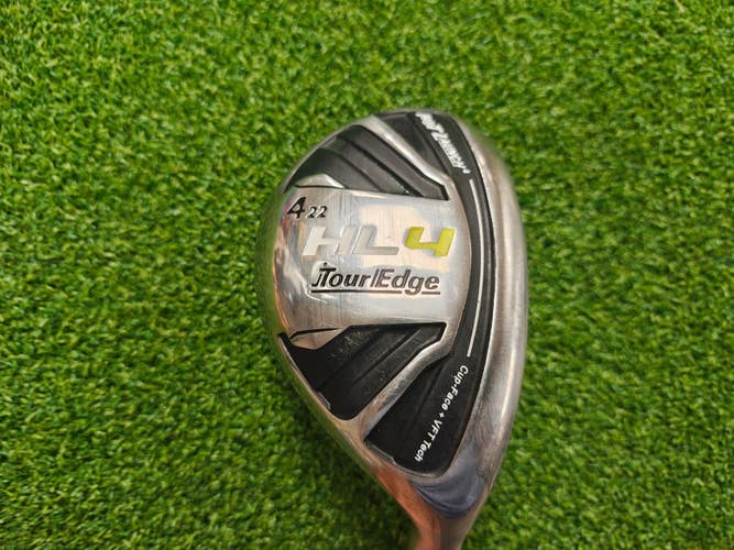 Tour Edge HL4 22 Degree 4 Hybrid 4H Graphite Shaft Senior A Flex