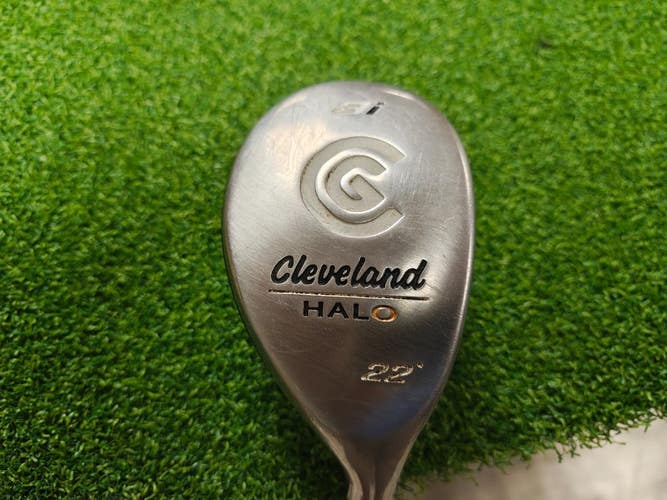 Cleveland Halo 22 Degree 3 Hybrid 3H Steel Shaft Regular Flex R300