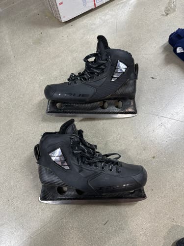 True One Piece Hockey Goalie Skates Pro Stock 9 (Used)