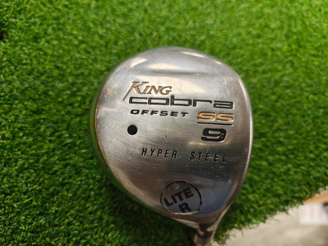 King Cobra SS Offset Hyper Steel Fairway 9 Wood Lite Senior Flex Graphite
