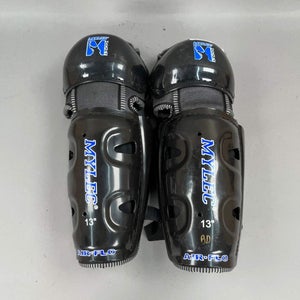 Mylec Air-Flo Intermediate 13" Vintage Hockey Shin Guards