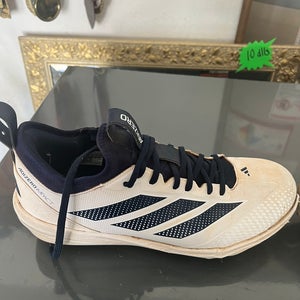Navy White Men's Size M 11.0 (W 12.0) Adult Adidas Adizero Impact