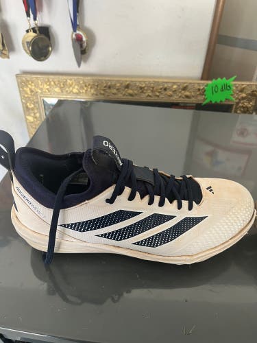 Navy White Men's Size M 11.0 (W 12.0) Adult Adidas Adizero Impact