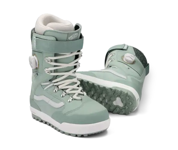 NEW 2026 Vans Luna Pro 30th Anniversary Snowboard Boots 30th Anniversary Gray Olive Women's Size 5.5