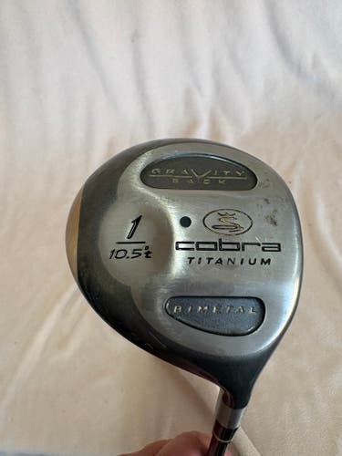 Unisex Cobra Titanium Right Handed Driver Stiff Flex 10.5 Loft Graphite Shaft 45" (Used)