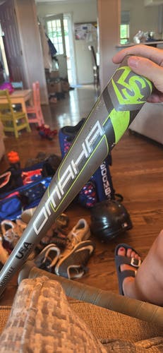 2020 Louisville Slugger Omaha 5 Alloy USABat Certified Bat (-10) 19 oz 29" (Used)
