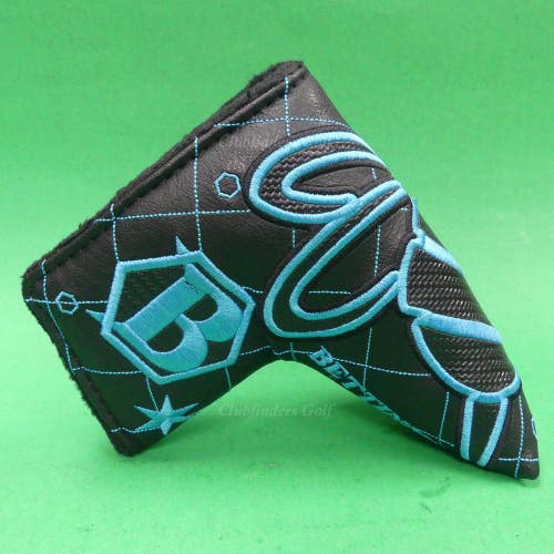 RARE Bettinardi Zombee Seeing Stars Black/Blue Golf Blade Putter Headcover
