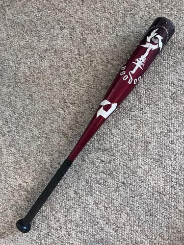 DeMarini Voodoo One Alloy USSSA Certified Bat (-10) 19 oz 29" (Used)