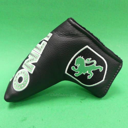 RARE Piretti Vintage Showtime Tour Only Black/Green Blade Putter Headcover
