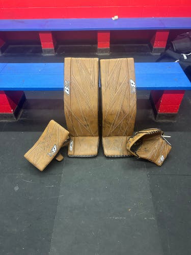 33"+1.5 Brian's Optik 4 Pro Stock Regular Goalie Full Set (Used)