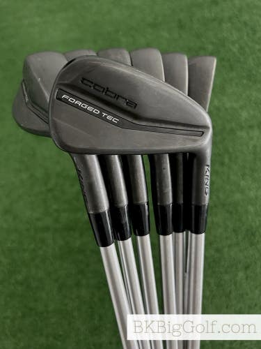 Cobra King Forged Tec 23 Black Iron Set 4-P / KBS Tour C-Taper Lite 115