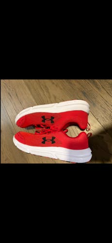Red Men's Size M 14.0 (W 15.0) Adult Under Armour Spawn Shoes (Used)