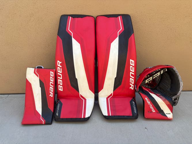 34" 2024 Bauer Supreme Shadow Regular Goalie Full Set (Used)