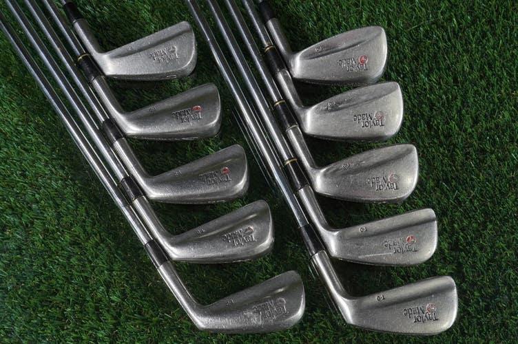 Vintage TaylorMade Tour Preferred Irons Set 1-PW TD Dynamic Gold Stiff Steel RH