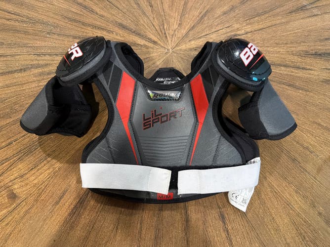 Medium Youth Bauer Lil Sport Shoulder Pads (Used)