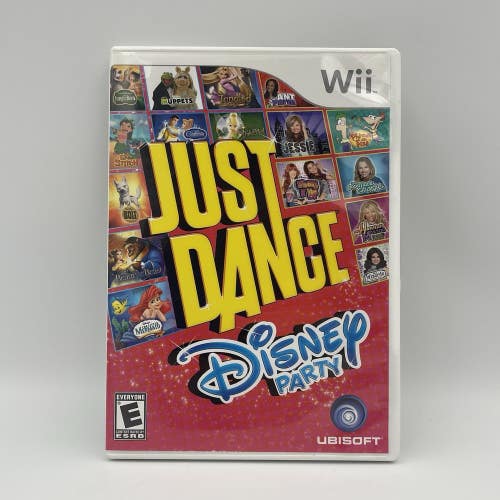 Just Dance: Disney Party (Nintendo Wii, 2012) CIB Complete - Tested & Working