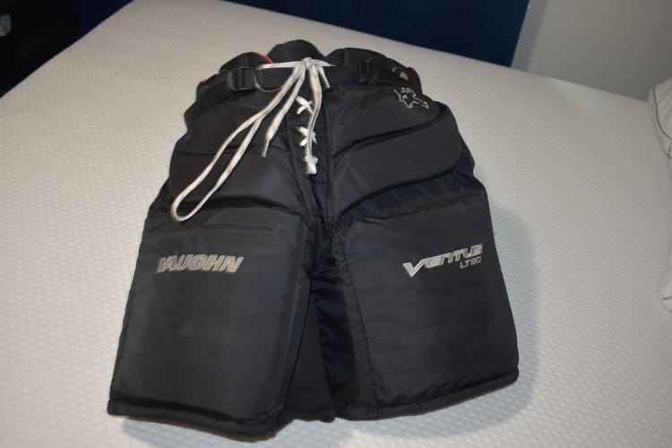 Vaughn Ventus LT90 Hockey Goalie Pants, Black, Senior Small - Great Condition!