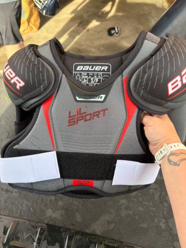 Small Junior Bauer Lil Sport Shoulder Pads (New)