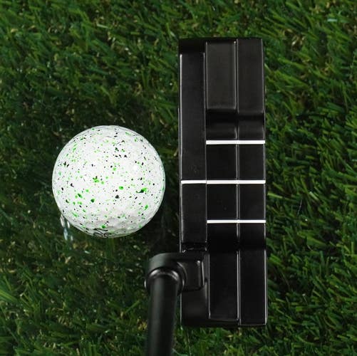 Pro Golf Master PGM G300 TYPE Plumber's Neck Putter Blade 34" Graphite Shaft RH