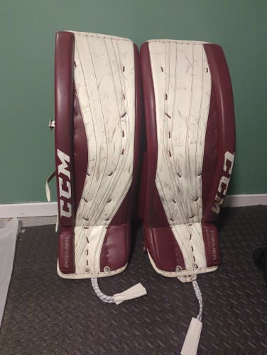 34" CCM Premier II Pro Goalie Leg Pads Pro Stock (Used)
