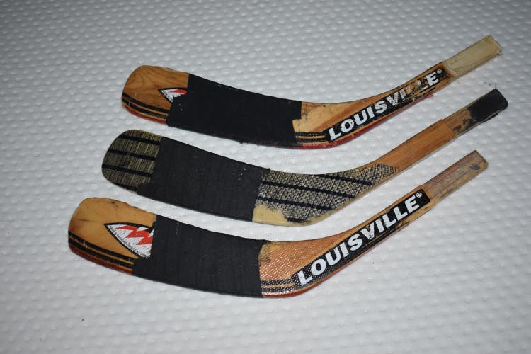Louisville Hockey Stick Blade Lot - 3 used blades