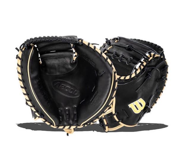 2025 Wilson Catcher's A2000 Baseball Glove 34" Model # WBW104128 RH THROW