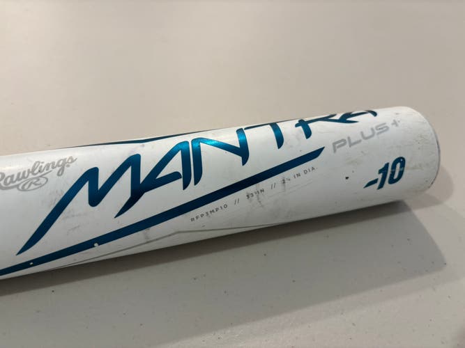 2023 Rawlings Mantra Composite Bat (-10) 20 oz 33" (Used)