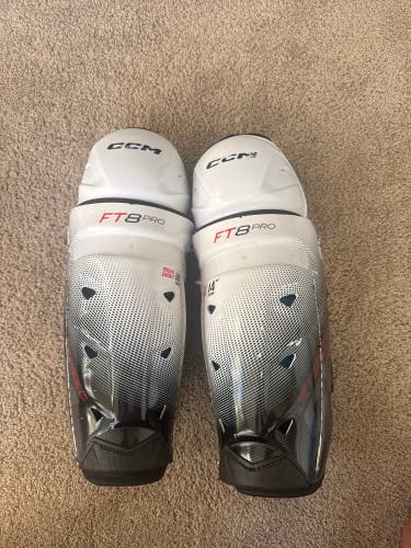 Intermediate CCM Jetspeed FT8 Pro 14" Shin Pads (New)