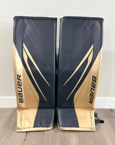 Small 2023 Bauer Vapor Hyperlite 2 Goalie Leg Pads Pro Stock (New)