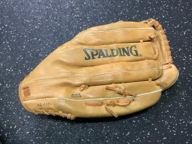 Used Spalding COMPETITION SERIES BB/SB Glove LH Throw Brown 14" 10743-C000471266