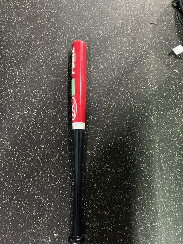 Used Rawlings T-BALL BB/SB Wood Bat 25" 10743-C000475230
