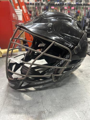 Used Cascade CPV-R Lacrosse Helmet Black M/L 11337-S000486395