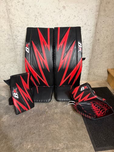 33" Brian's Optik 4 Regular Goalie Full Set Pro Stock (Used)