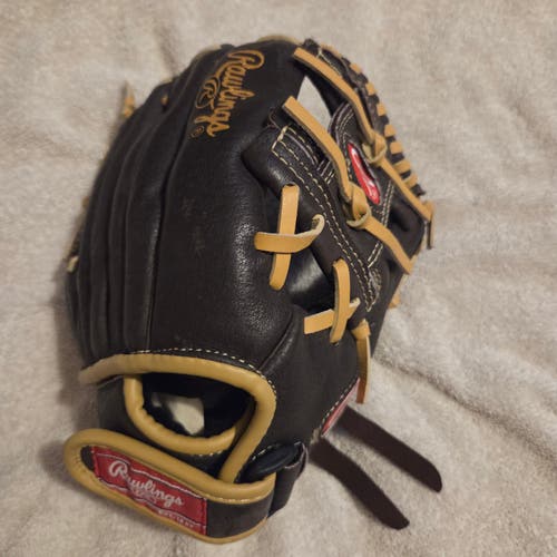 Rawlings RH Highlight Series Baseball Glove 10.5" Sure Catch, All Leather Shell