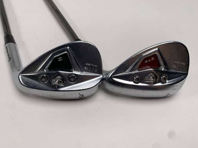TaylorMade Z & ZTP Milled Wedge Set 54* 12 | 60* 10 Wedge RH