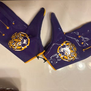 Purple Adult Nike Vapor fly Gloves (New)
