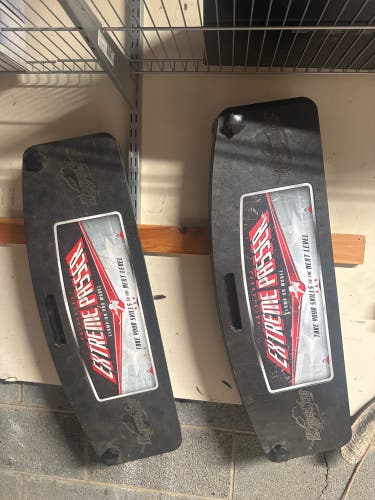 Hockey passing trainer