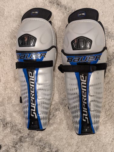Senior Bauer Supreme 3S 14" Shin Pads (Used)