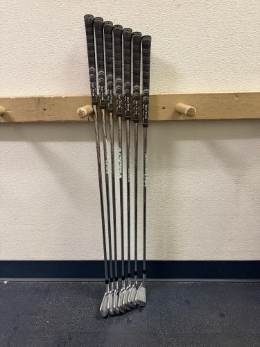 Men's 2022 Srixon ZX7 MKII Right Handed Iron Set Extra Stiff Flex (Used)
