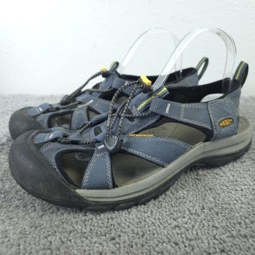 KEEN Venice H2 Mens Size 9 Shoes Blue Waterproof Hiking Trail Water Sandals