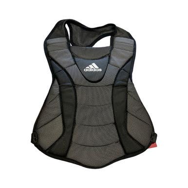 Used Adidas CHEST PROTECTOR Catchers Chest Protector Black Youth 11859-S000031703