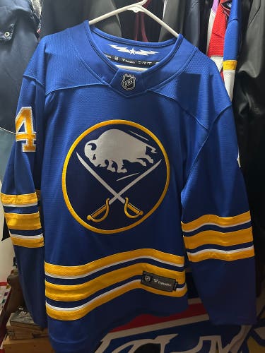 Bowen Byram Buffalo Sabres md Men's Jersey worn once