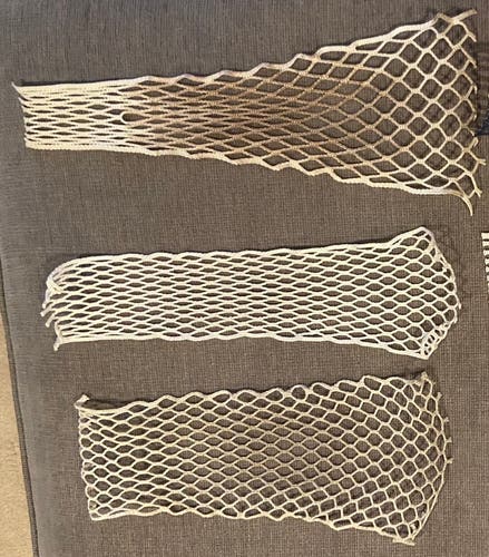 (Used) Lacrosse mesh & String