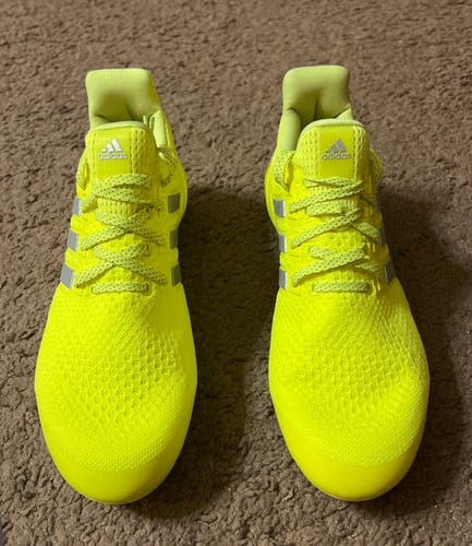 NEW Adidas Ultraboost Football Cleats Solar Yellow Size 12 JP7413