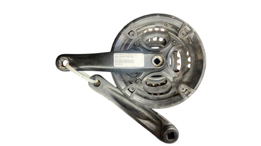 Triple Crankset Square Taper Used 170mm